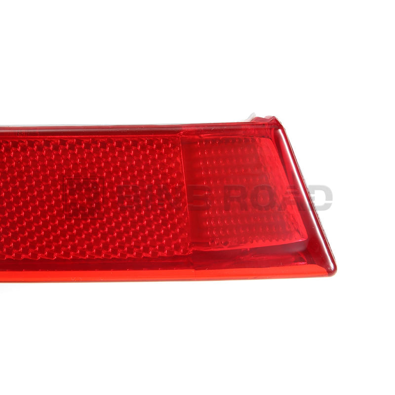 2Pcs Rear Bumper Reflector 63147240997 + 63147240998 Left Right Red Trim Compatible with BMW X5 E70 2009-2013 Left+Right