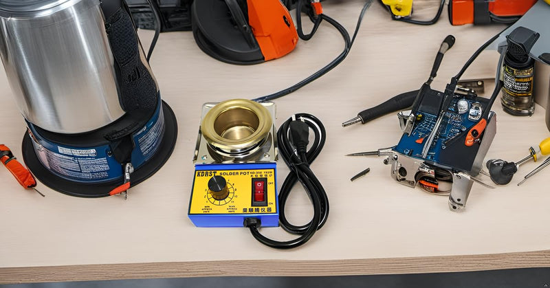 TwinkleBay Solder Pot 50mm with 500g Capactity for Welding and Soldering Bath, 110V 150W