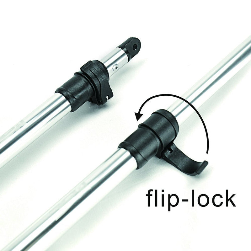 MSC® NEW Adjustable Bimini Rear Support Poles, 1" Aluminum Support Poles,Fit Most Types of Bimini Tops