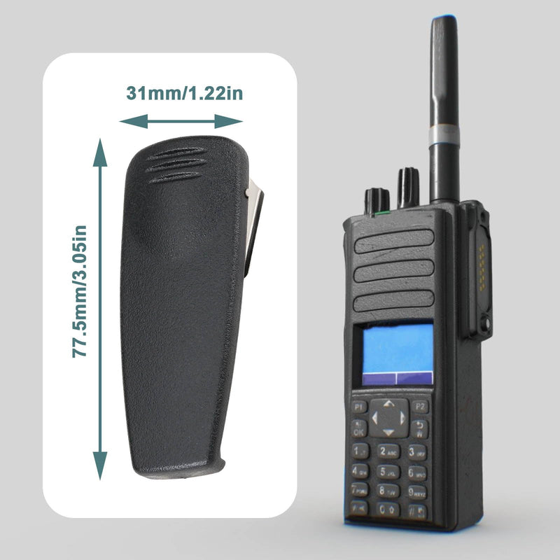 Two Way Radio Battery Belt Clip Compatible with Harris XG-75P Handheld Transceiver 1