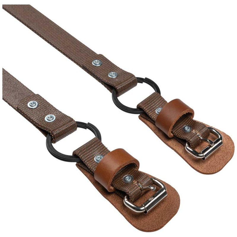 Klein Tools 5301-20 Ankle Straps for Pole and Tree Climbers, 1-Inch Wide
