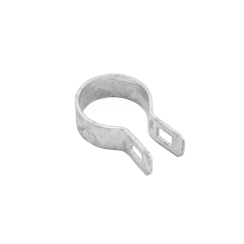 Galvanized Steel Chain Link Brace Band, Durable Steel Chain Link Fence Hardware, Rust-Resistant, Easy Install, Includes Required Bolt (20, 1-3/8") 1-3/8 Inch 20