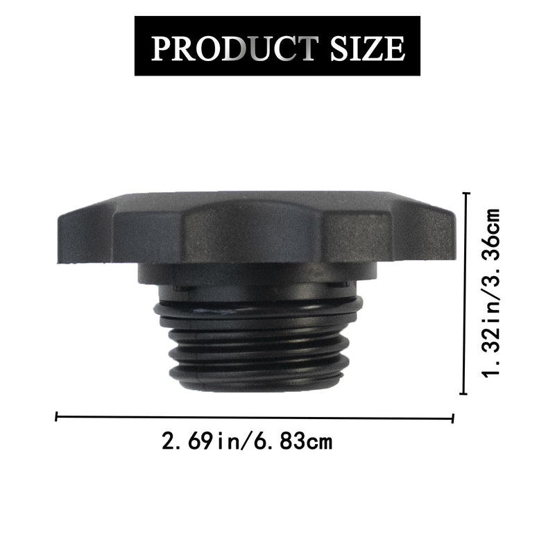 Engine Oil Filler Cap for 1996-2006 Jeep Wrangler cherokee Grand Cherokee for Dodge Ram 1500 2500 3500 Caravan Durango Intrepid Neon Stratus for Chrysler Concorde, More. 53010654AA 04648831AA