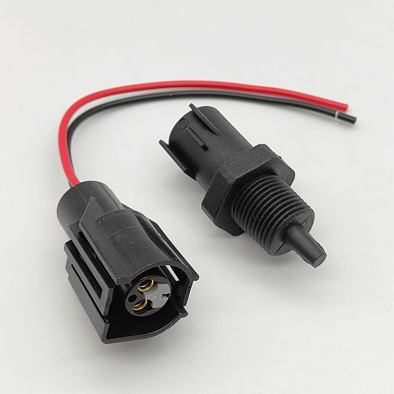AE5Z12A647A Ambient Air Temperature Sensor & Connector Replacement for Ford Lincoln Mercury