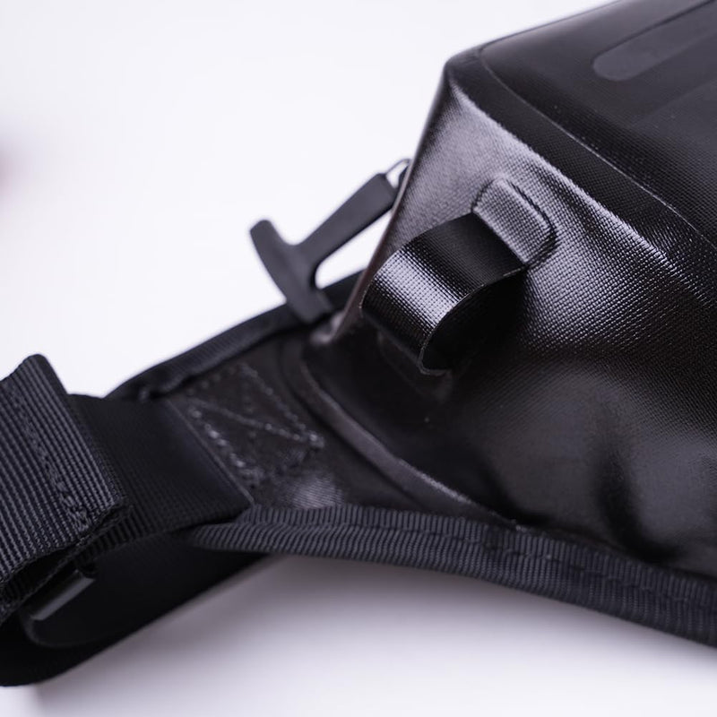 Waterproof Fanny Pack Snorkeling Bag Waist Bag For Canoe Kayaking Rafting Surfing Swimming Boating Storage Pack Paddle Board (Black) Black