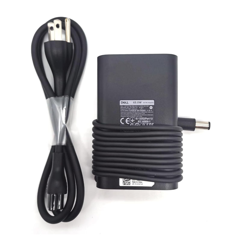 65W Watt 7.4mm fit for Dell Latitude Laptop Charger 5400 5480 5490 5500 5580 5590 7280 7290 7480 7490 E5470 E6420 E6430 E6540 LA65NM130 AC Adapter (Power Supply) with Power Cord
