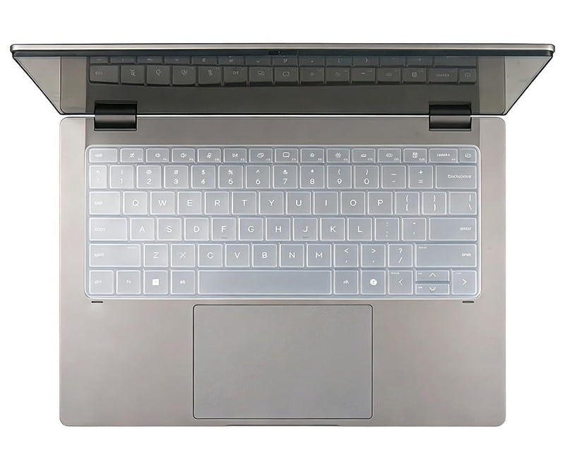 Keyboard Skin Compatible for 2026 HP OmniBook X Flip 14/14t-ka 14/14z-kc 14/14t-kb Series & OmniBook Ultra AI 14-kd/kg 14t-kd000 Series (NOT for 14/14z-fk 14/14t-fm 16/16z-ar 16/16t-cb Series) (Clear) Clear Compatible for 14-ka/kb/kc Series
