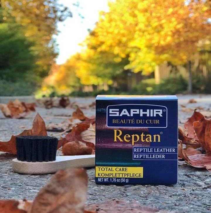 SAPHIR BEAUTÉ DU CUIR Reptan - Repair and Shine Care for Reptile Leather - 50 mL