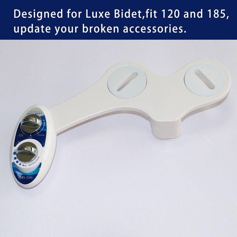 PIAOLGYI Attachments for Luxe Bidet Neo Series,Mount Plate Compatible with Luxe Bidet Neo 185&120(White)
