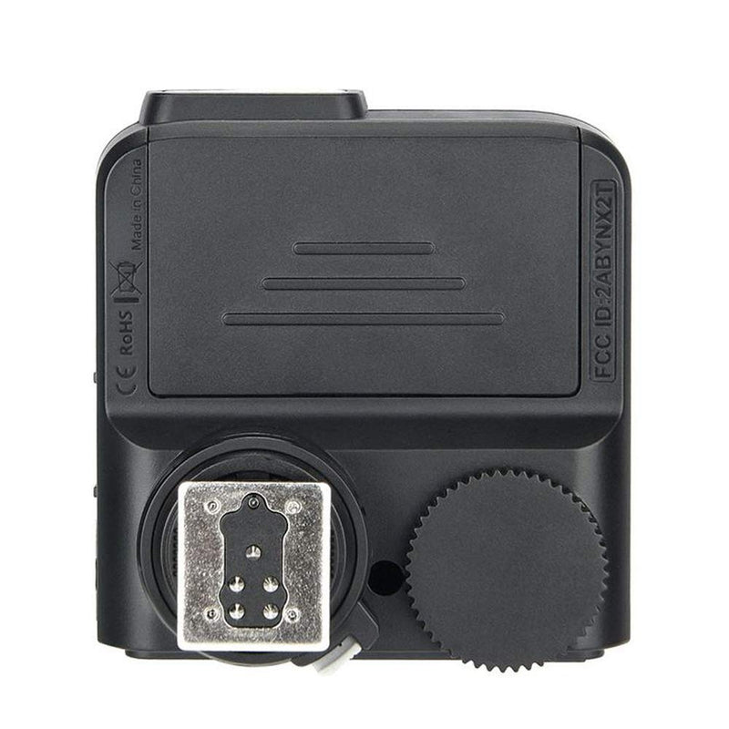 Godox X2T-C TTL Wireless Flash Trigger with Bluetooth Connection for Canon, 2.4G HSS 1/8000s,TCM Function,5 Separate Group Buttons & Quick Lock Hot-Shoe &LCD Display