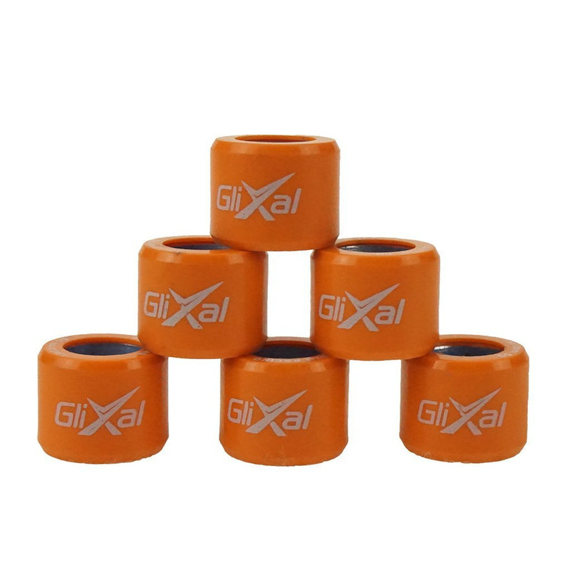 Glixal ATKS-04012 16X13mm High Performance Racing Variator Roller Weights Set 139QMB GY6 50cc - 100cc Scooter Moped ATV (7 gram) 7g