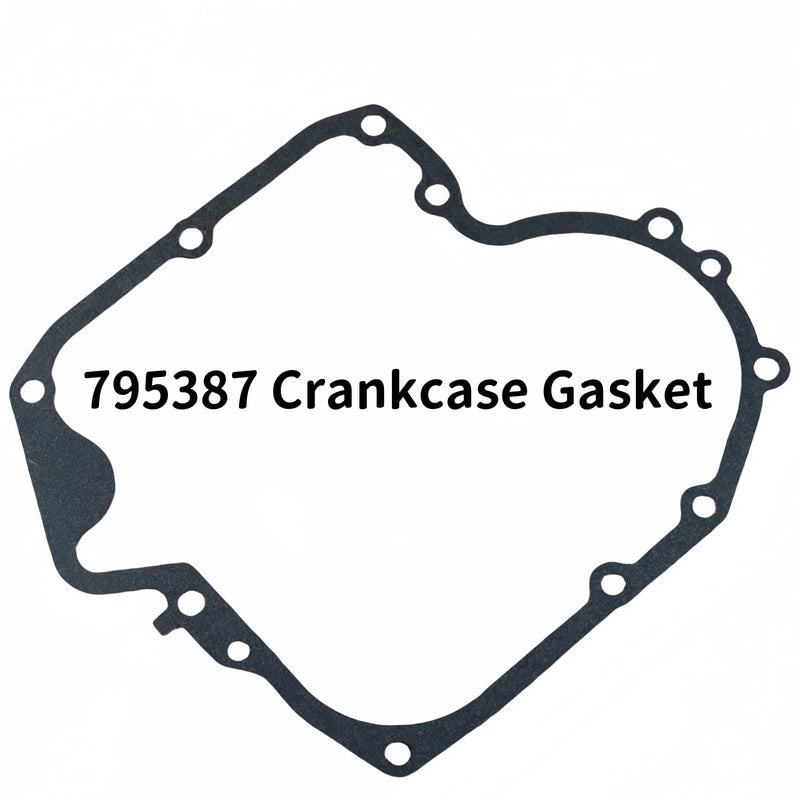 697110 795387 Crankcase Gasket & Oil Seal Combo Set Compatible with Briggs Stratton, Replace 793880 272475s 594195