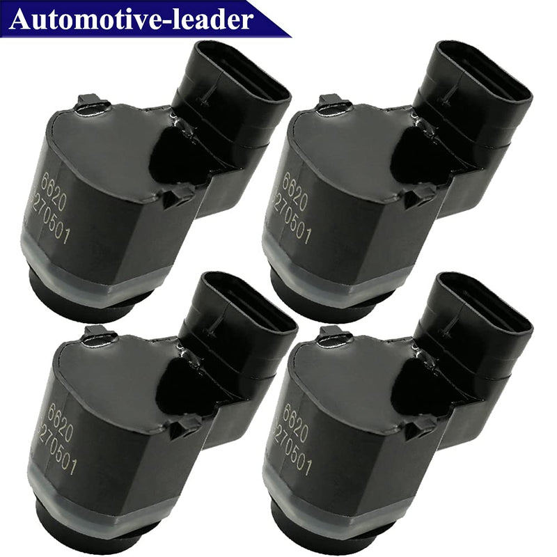 4Pcs 66209270501 Rear PDC Parking Sensor Bumper Parking Assist Sensor for BMW 04-10 X3 (E83), 07-10 X5 (E70), 08-11 X6 (E71 E72), for Volvo 08-09 V70, 10-15 XC60, 08-09 XC70 4Pcs 66209270501