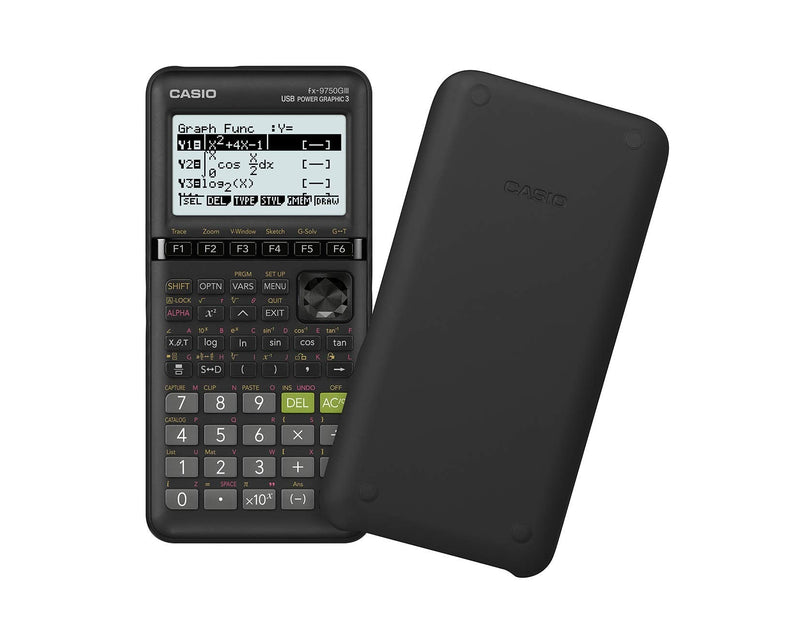 Casio fx-9750GIII Graphing Calculator | Natural Textbook Display | Python Programming | Ideal for Exams, STEM & Advanced Math | Black