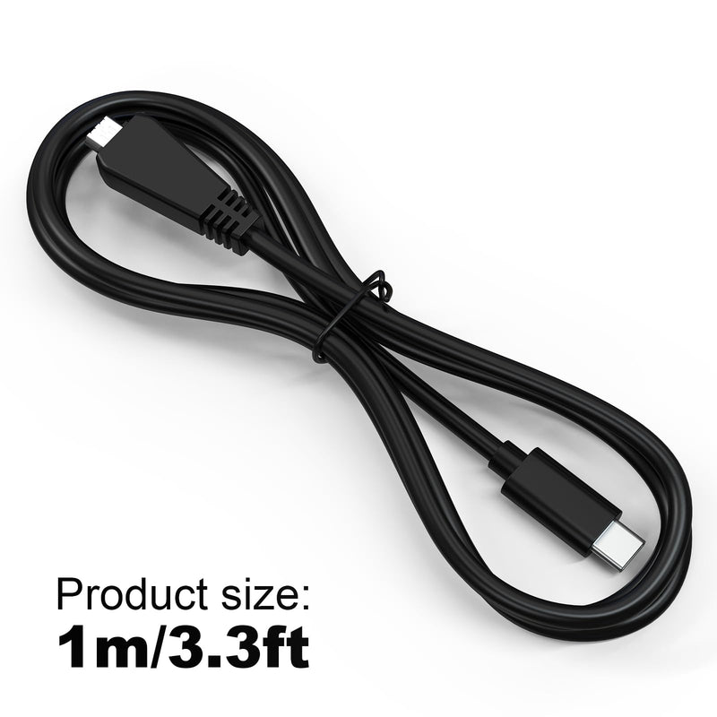 Replacement USB C to VMC-MD3 Data Charging Charger Cable Cord Compatible with Sony Cyber-Shot DSC-HX100 HX9 HX9V HX7 TX10 TX5 TX55 TX66 DSCWX7 WX9 WX10 WX30 Digital Camera, 3.3ft
