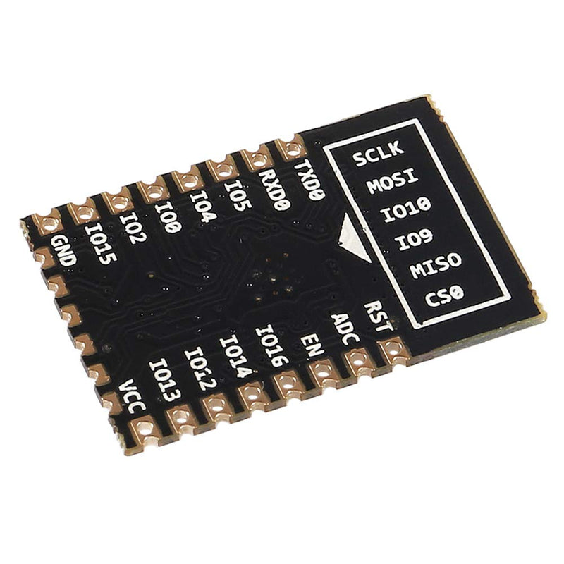 ESP8266 ESP-12F WiFi Serial Module Microcontroller 802.11N Module Wireless Transceiver Remote Port Network Development Board for Arduino NodeMCU MicroPython (ESP-12F)