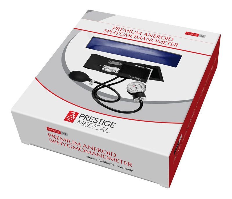 Prestige Medical Adult Premium Aneroid Sphygmomanometer, Teal