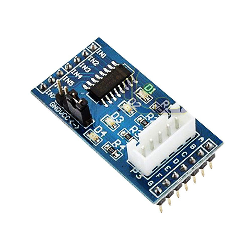 2set 28BYJ-48 Geared Stepper Motor DC 5V + ULN2003 Driver Test Module Board Compatible with Ar-duino