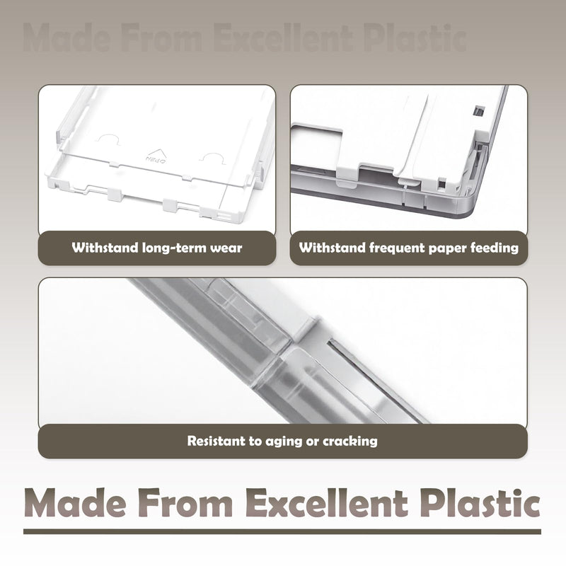 6Inch Paper Tray Compatible with Canon Selphy CP1500 CP1300 CP1200 CP910 CP900 Photo Printer Cassette, Supports 100x148mm Postcard Size Photo Paper Tray Replacement, Smooth Feeding