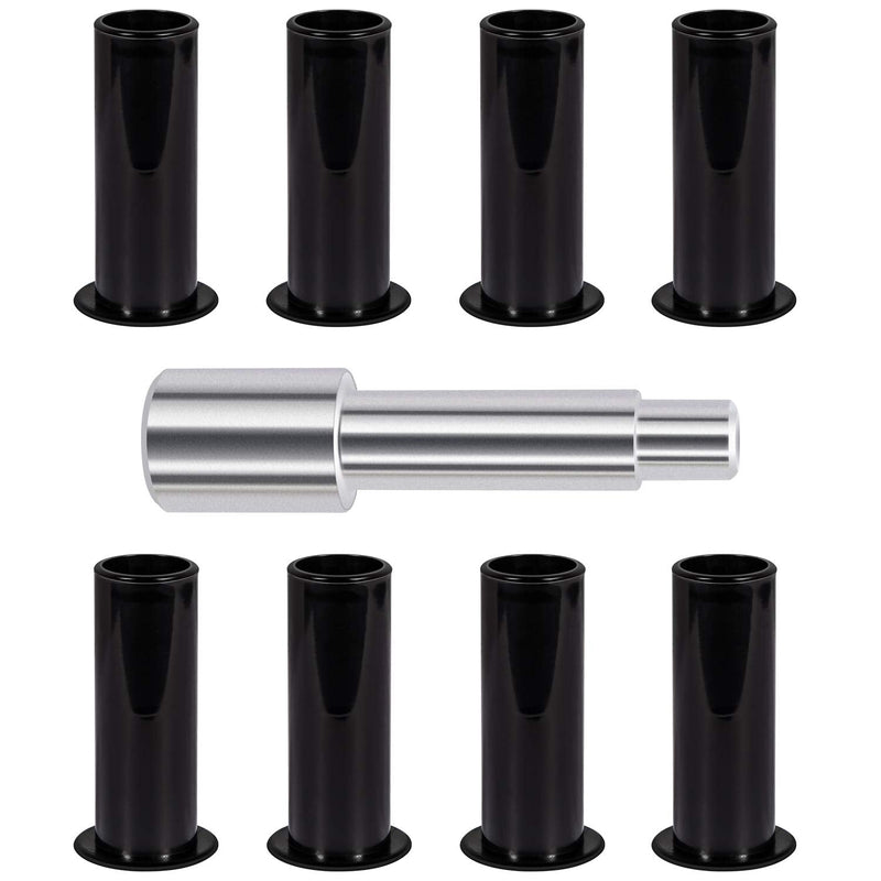 Door Bushing Removal Tool Hinge Liners For Jeep Wrangler JK JKU JL JLU Sports Sahara Freedom Rubicon Unlimited & Gladiator JT 2/4-Door 2007-2018 2019 2020 2021 2022 2023 2024 (9 Pcs)