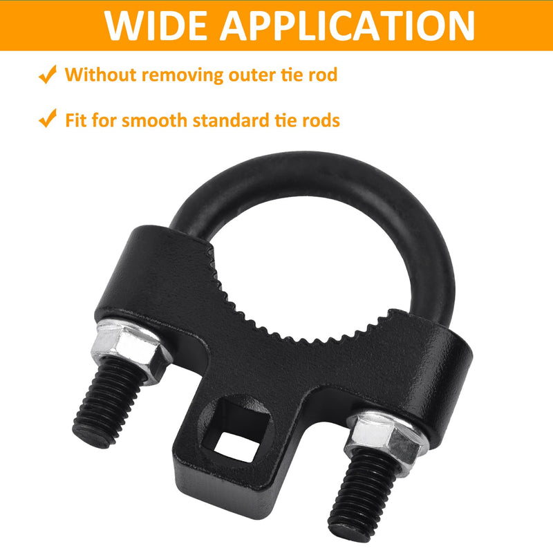 ALLWIN Inner Tie Rod Removal Tool - Universal 3/8 Inch Low Profile Tool for Inner Tie Rod Removal and Installation,Inner Tie Rod U-Wrench