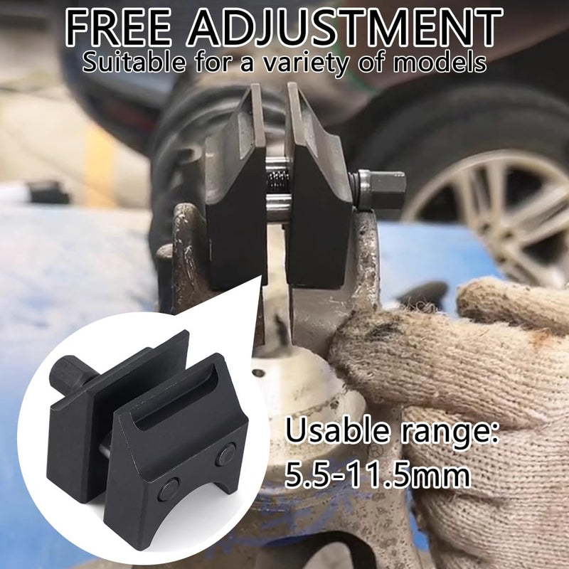 Suspension Strut Spreader Tool, Car Suspension Split Hub Steering Knuckle Spreader with Socket Tool Compatible with Volkswagen Audi BMW Ford etc,1 PCS 1+Wrench