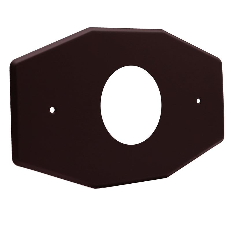 Westbrass One-Hole Remodel Plate for Mixet, Oil Rubbed Bronze, D503-12