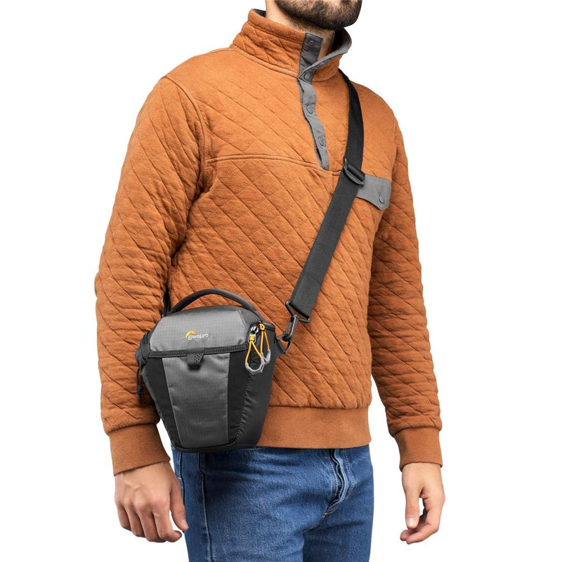 Lowepro Photo Active TLZ 45 AW Mirrorless and DSLR toploader- Removable Shoulder Strap - organizing Pockets - for Mirrorless Like Sony Apha 9 - LP37345-PWW, Small