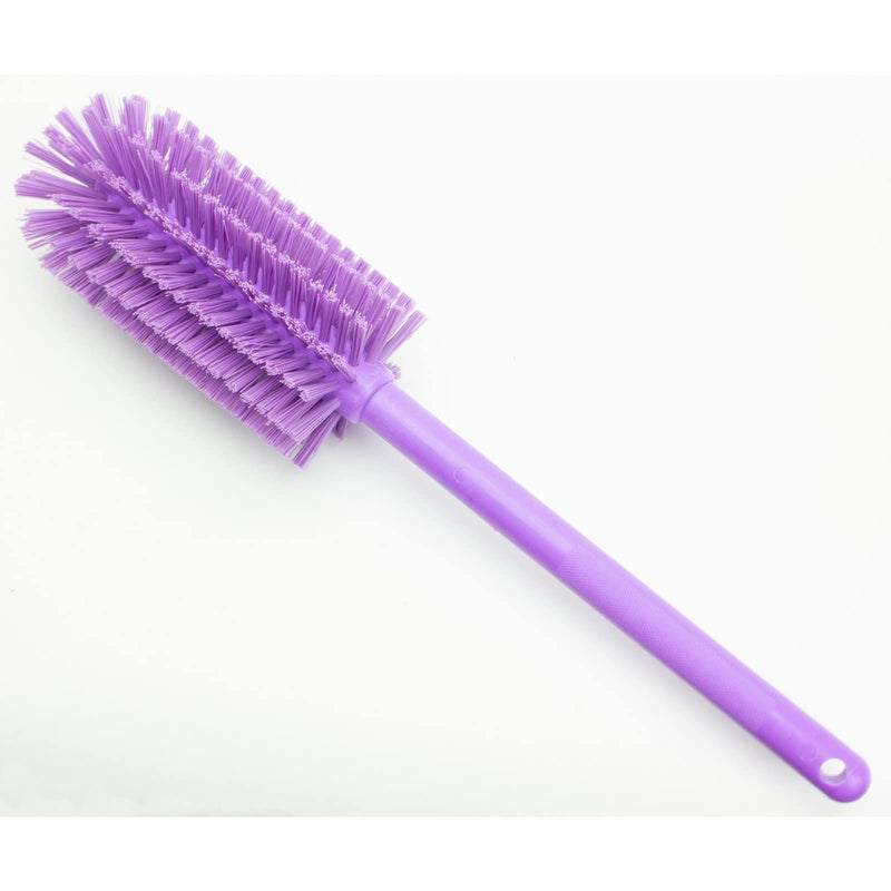 SPARTA Large Water Bottle Brush Ideal for Wide-Mouth Jars, Bottles and Tumblers, Dishwashing Tool with Handle for Home and Commercial Kitchens, Plastic, 16 Inches, Purple 1