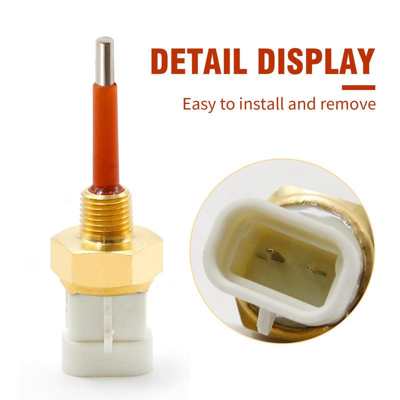 Low Coolant Level Sensor,2 Pin Connector Coolant Level Sensor Replacement for Freightliner Models (1999-2015) Replacement for Detroit Diesel Series 60 Engines,904-7252,23522855