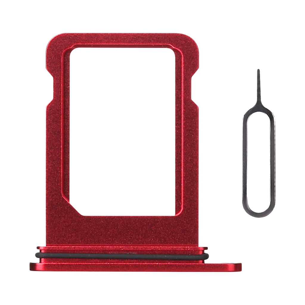 Single SIM Card Tray Red US Version for iPhone 13 Mini Replacement Sim Card Tray Holder Adapter with SIM Ejector Repair Replace Mobile Phone for iPhone 13mini A2626 A2628 A2629 A2630