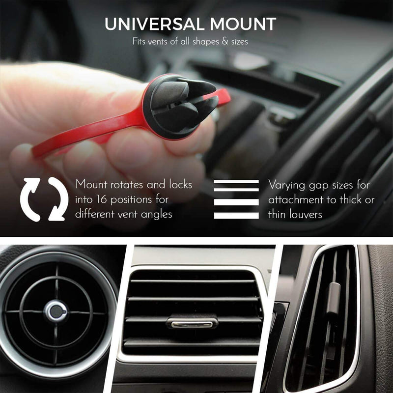 Saucemoto Dip Clip | An in-car sauce holder for ketchup and dipping sauces. As seen on Shark Tank (2 Pack, Black) 2 Pack