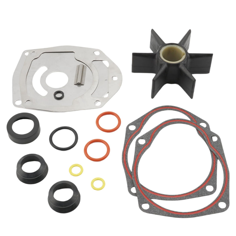43026Q02 Outboard Impeller Service Kit Compatible with Mercury Marine 60 65 70 75 80 90 100 115 125 200 225 250 HP 2 Stroke Model Motors Water Pump 8M0025709 60-250HP