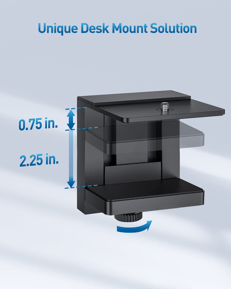 [Designed for Microsoft Surface] Cable Matters Desk Mount for Microsoft Surface Thunderbolt 4 Dock
