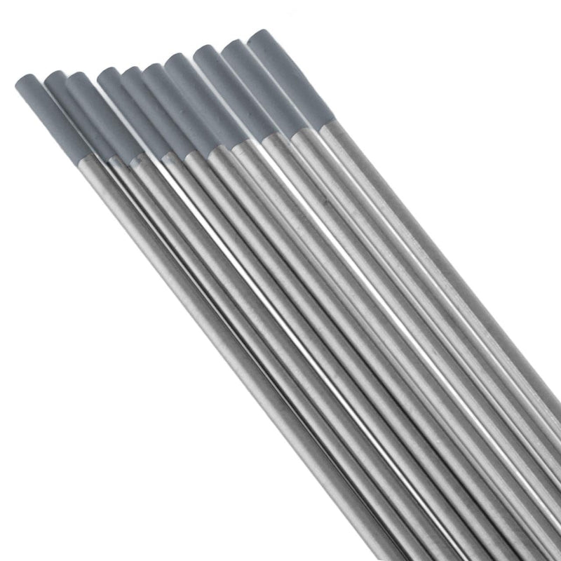 Arc-Zone Amplify Tungsten Electrode for TIG Welding, 2% Ceriated 3/32" x 7" (Grey, EWCe-2) 10 Pack 3/32" Grey