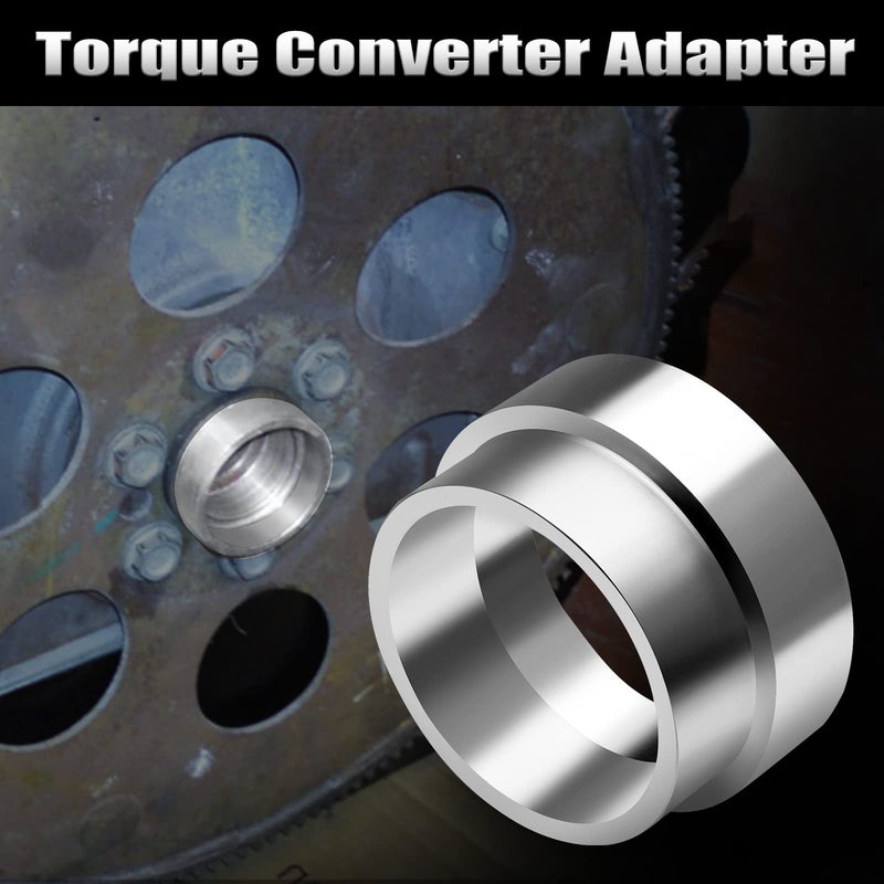 Flexplate Torque Stall Converter Spacer Flywheel Swap Crankshaft Hub Adapter Compatible with TH350 TH400 Transmission for LS and LT Series Engine