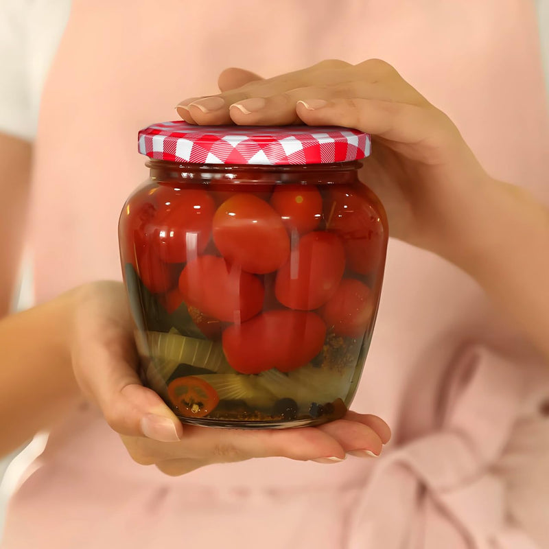 40PCS Jam Jar Lids,82 mm Regular Mouth Canning Lids Leakproof Replacement Caps Preserving and Canning for Jams Coffee Tea Biscuits Fruits