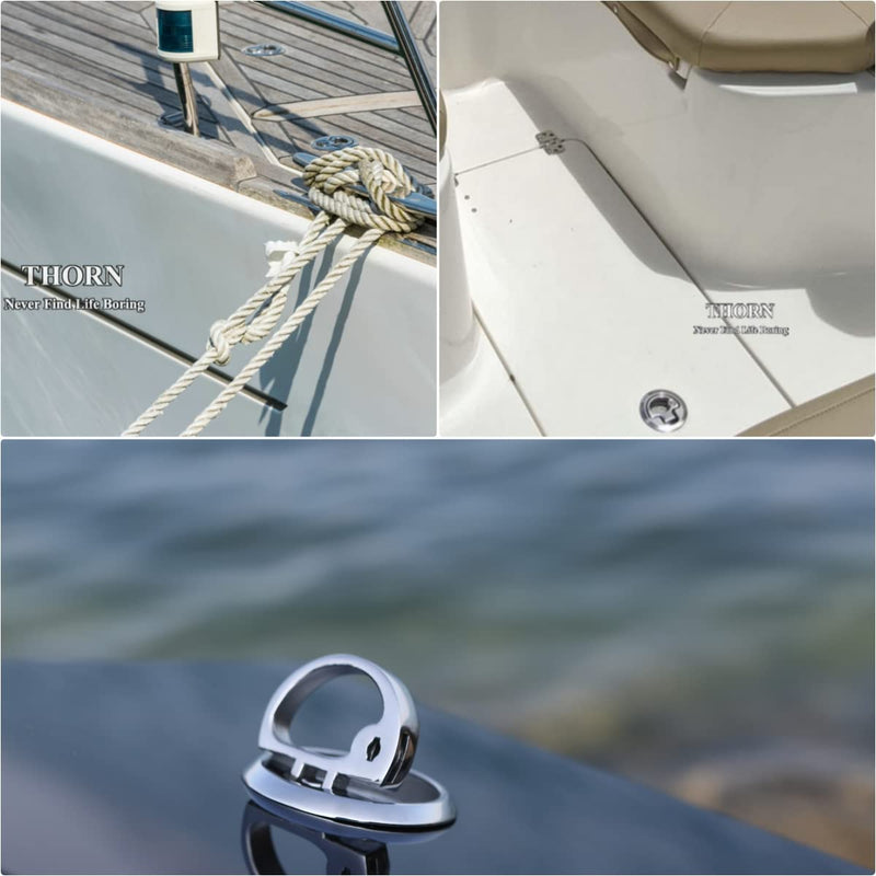 Thorn Marine Cam Latch Boat Hatch Stainless Steel Locking Style Locking-2 PCS
