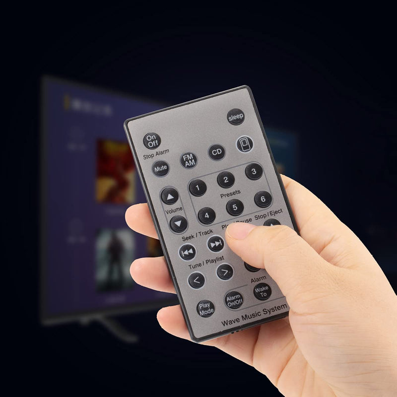 Replacement Remote Control for Bose Wave Sound Touch Music Radio System I II III IV - Without Battery Silver Color