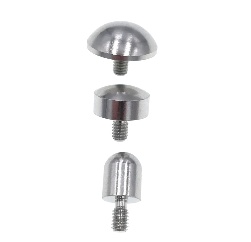 SUXING Spherical Point Contact Point for Dial Digital Indicator Depth Gauge Tip 4-48 UNF Thread Shank (A Set) A Set
