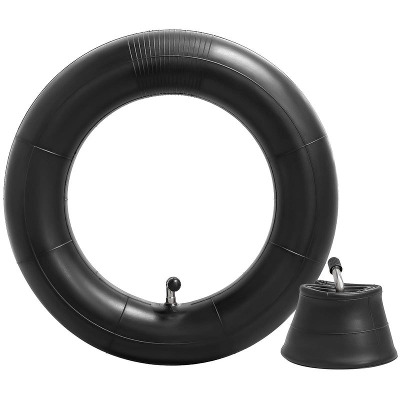 Heavy Duty 10x2.50 Thicker 40% Butyl Inner Tube with CR202 90° Bent Valve Stem, 10 Inch Smart Self Balancing Electric Scooter Tire Tube Fit for 36v 48v 400w 500w 800w Hub Motor (Pack of 2)