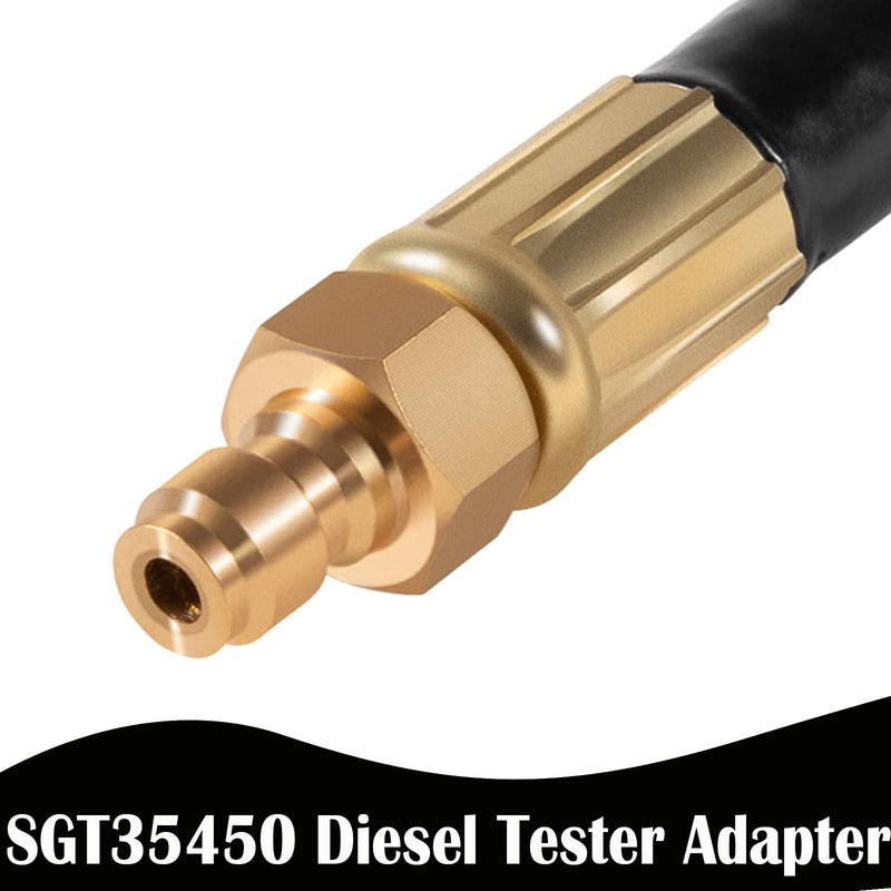Replace SG35450 Diesel Engine Compression Tester Adapter for Ford 2011 and up 6.7L Power Stroke V8 Turbocharged Engine F-Series Diesel Engine Compression Tester