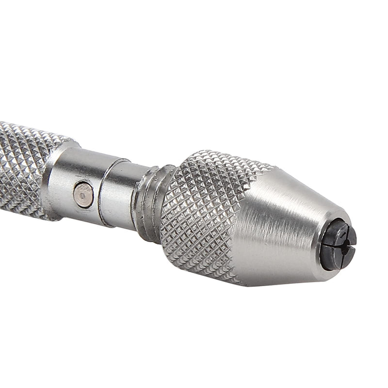 3 Pcs Pin Vise Hand Drill Set, Watch Repair Tool Accessory, Metal Hands Drill for Watchmakers Drilling Tool