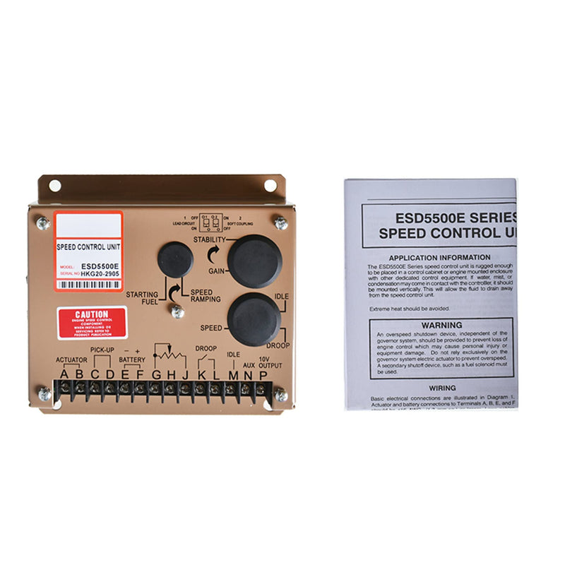 WFLNHB ESD5500E Electronic Engine Speed Controller Governor Generator Genset Parts