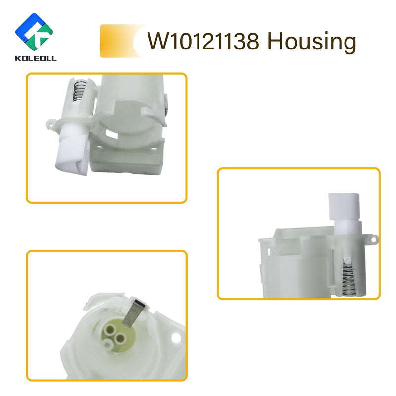 W10121138 Housing Compatible with Whirlpool Replaces 2260507 2260513 W10121138 WPW10121138VP 1480816 AP6015340 PS11748615 EAP11748615