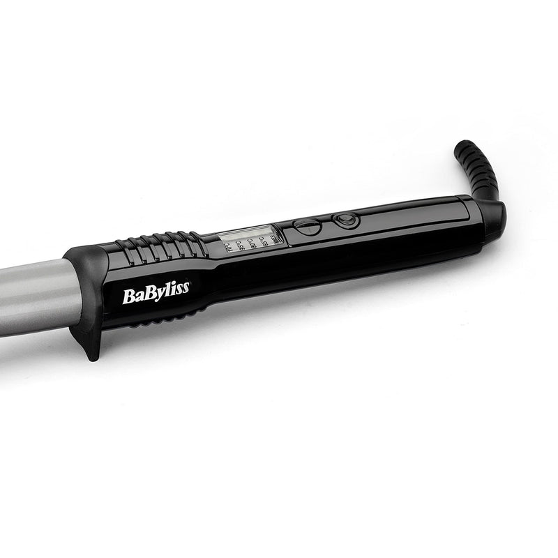 BaByliss Hydro-Fusion 4-in-1 Hair Dryer Brush, 1000W, Air Styler, Dry, Smooth, Volume & Ceramic Curling Wand Pro, Flawless Curls, 13-25 mm conical Barrel, wrap Control, Variable Heat