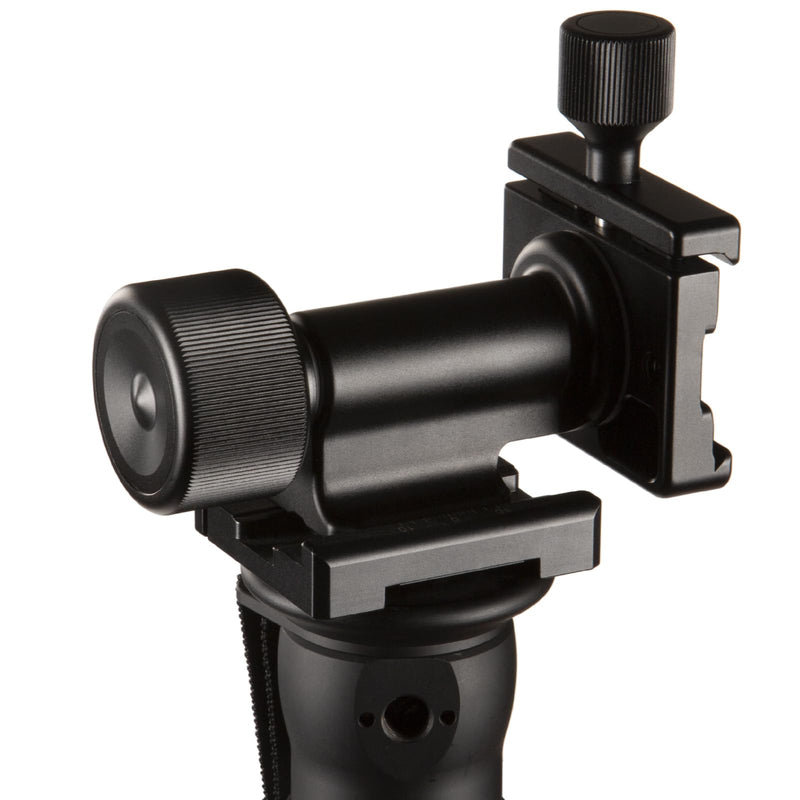 Monopod Gimbal Head – Side Saddle Speed Tilt with Arca-Swiss Dovetail Quick Release Plate | Supports Medium & Telephoto Lenses | Max Load 100lbs