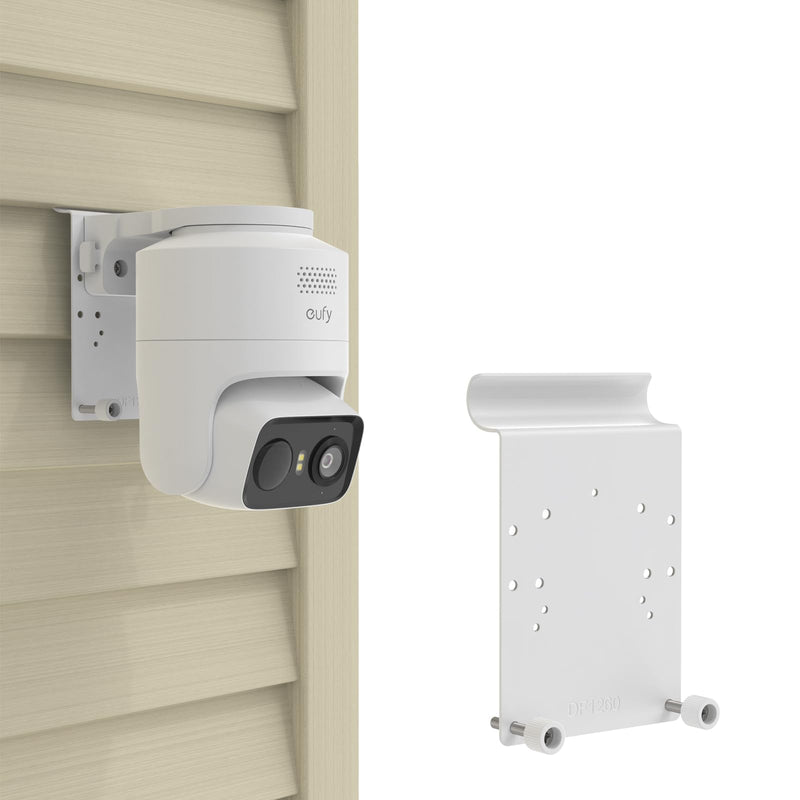 Vinyl Siding No Drill Mount for eufy Security eufyCam C37/C31 &Tapo Camera (White)