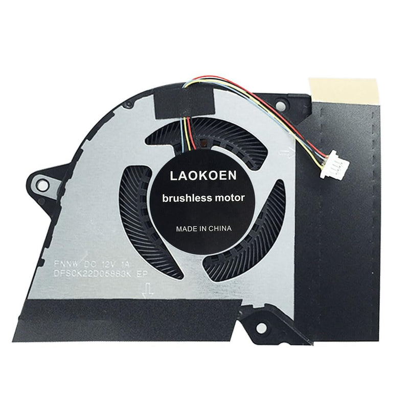 New Replacement Cooling Fans for ASUS Rog Zephyrus G14 GA401I GA401IV GA401Q GA401QC GA401QE GA401QH GA401QM GA401QEC Laptop P/N: DFSCK221151818 FNNX DFSCK22D05883K FNNW FMBB FMBC DC12V