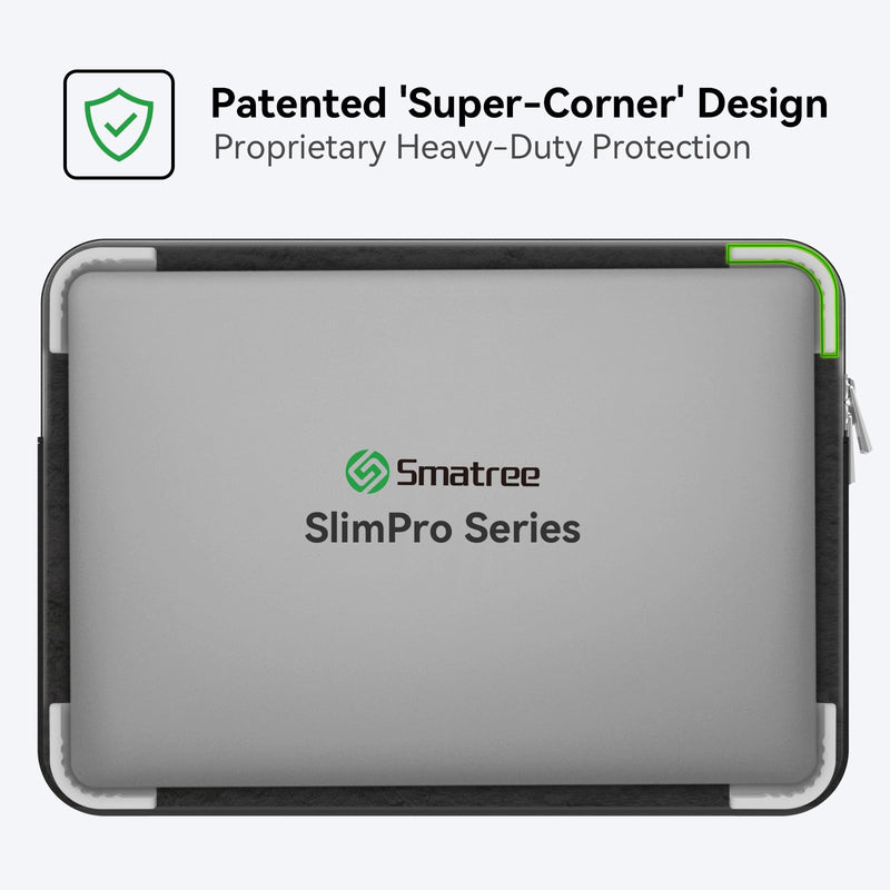 Smatree SlimPro Laptop Case for 16 inch Lenovo Legion Pro 5 Gen 10 | Compatible for 16 inch Lenovo Legion Pro 7/7i Gen 10, Case with Accessory Pocket, Patented Super-Corner Design (S660) Black for 16 inch Legion Pro 7 Gen10(S660)
